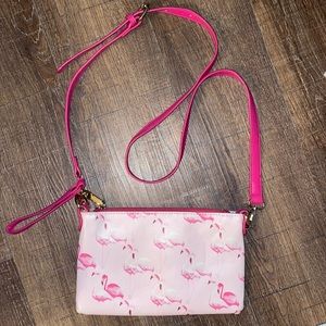Charming Charlie’s flamingo purse